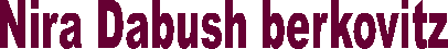 Nira Dabush berkovitz